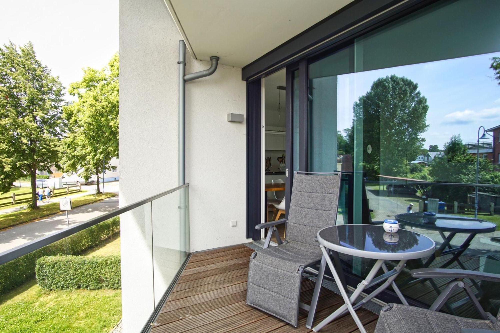 Haus Hafenkieker Fewo 08 - Balkon, Hafenblick Putbus Exteriér fotografie